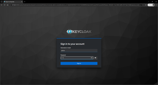 keycloak-startbildschrim